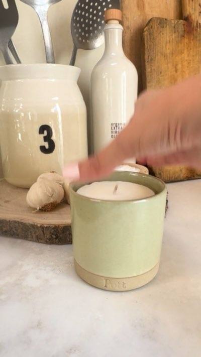 Video, candle refill going in